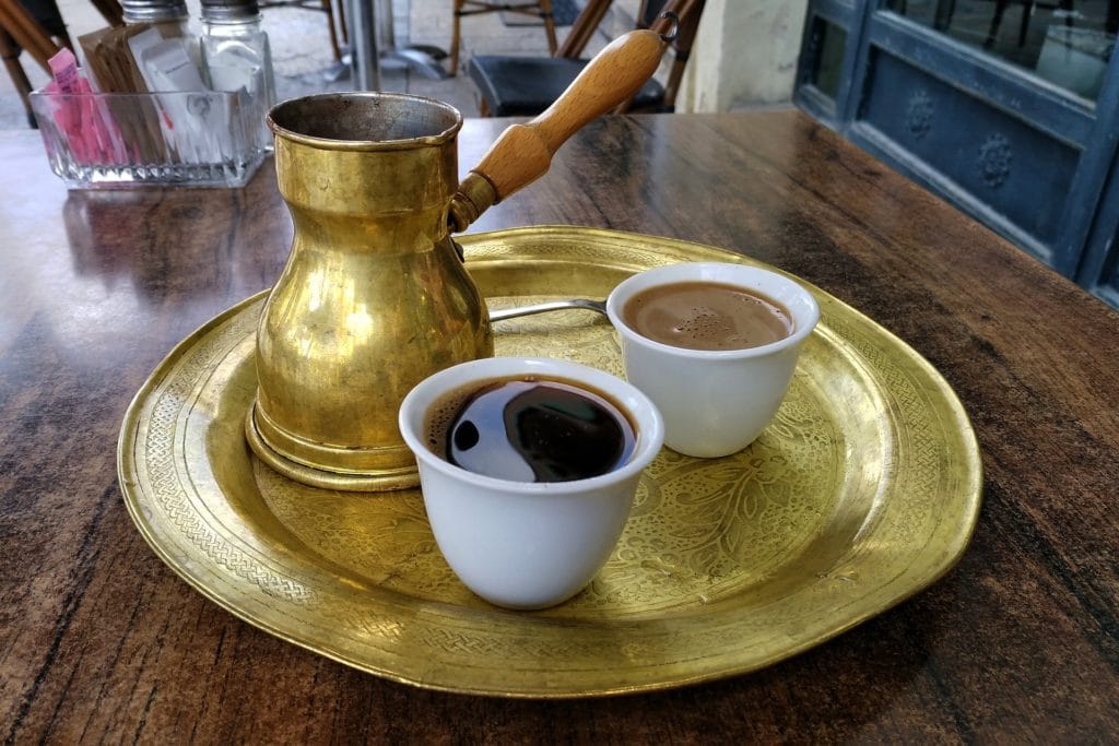 káva z Turecka