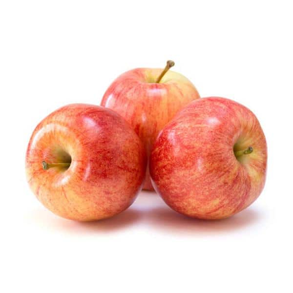 červené jablká